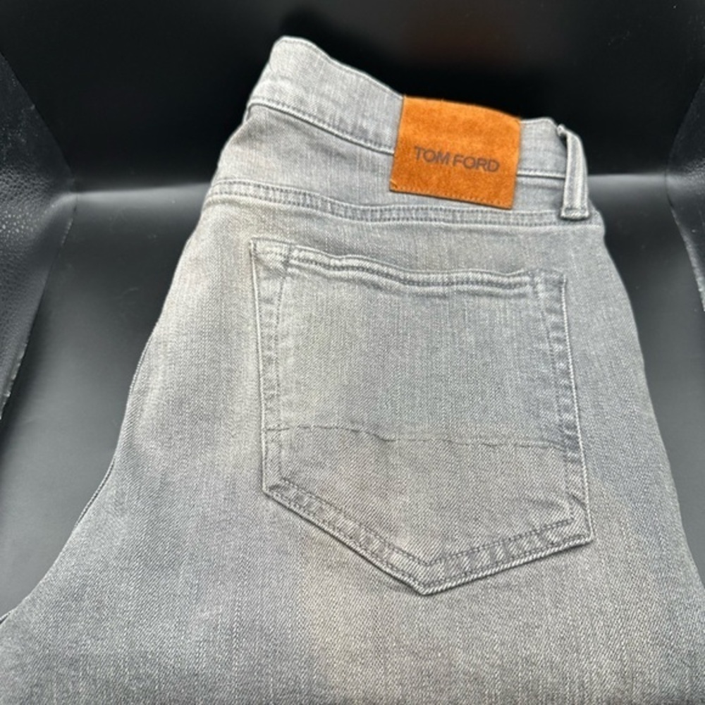 Tom Ford Light Gray Slim Men's Jeans